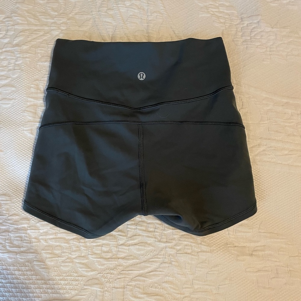 Lululemon Gray Invigorate Spandex
